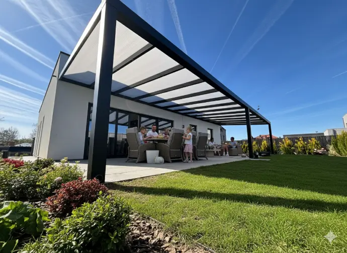 Standaard terrasoverkapping