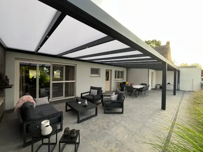 Standaard terrasoverkapping