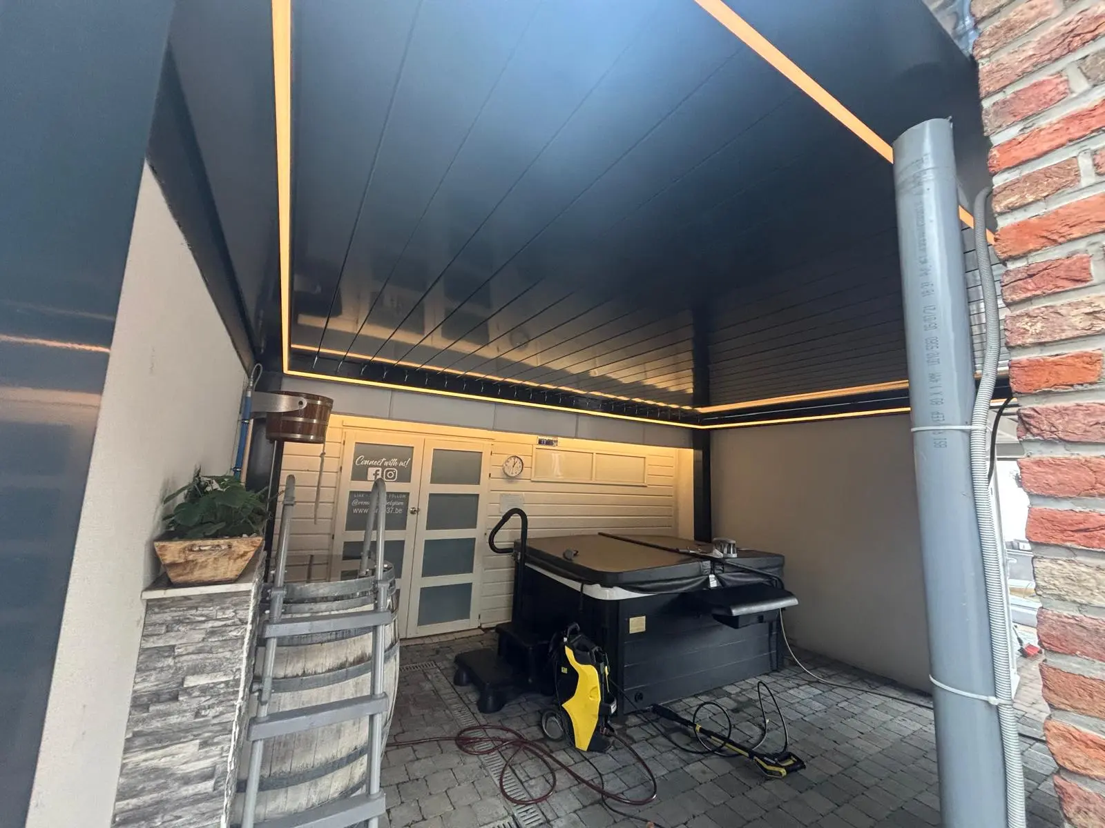 Lamellen overkapping