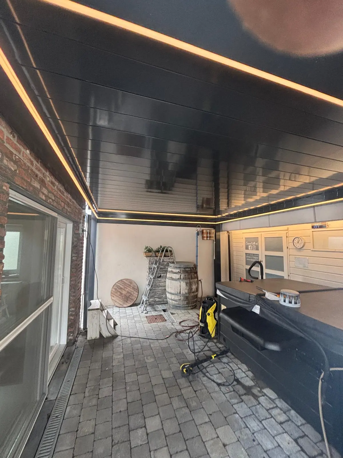 Lamellen overkapping